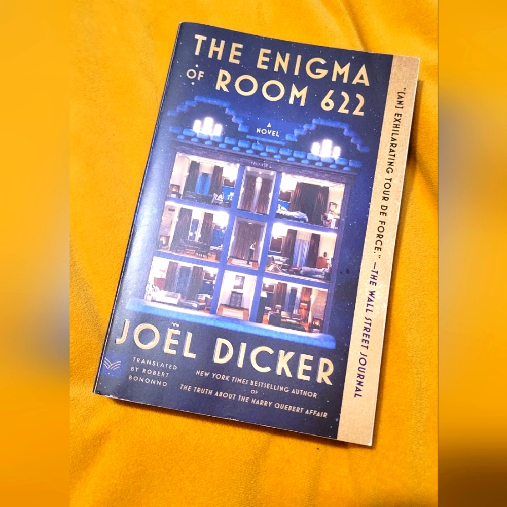 The Enigma of room 622 book by Joel Dicker